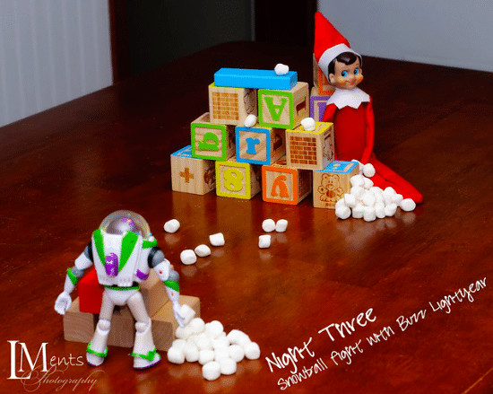 How about a fun snowball fight with Buzz Lightyear!&nbsp;