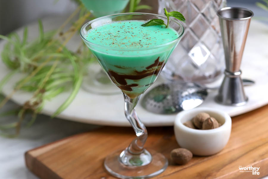 Recipe for Grasshopper Drink