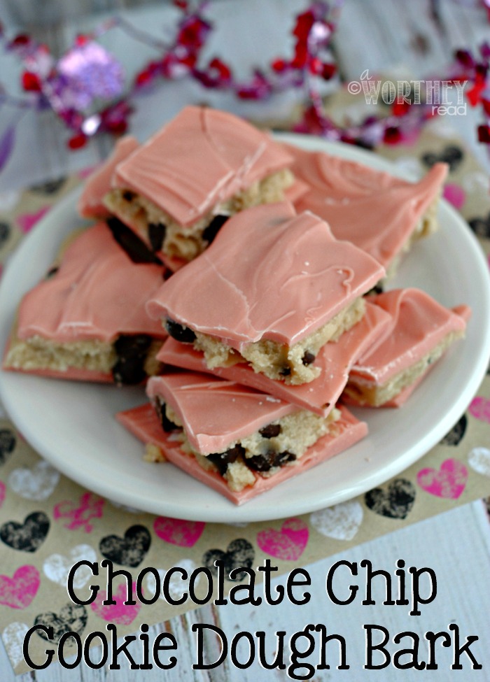 Chocolate Chip Cookie Dough Bark