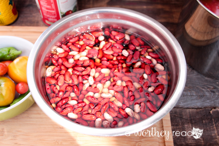 Homemade Chili Recipe and Cornbread Poppers-4