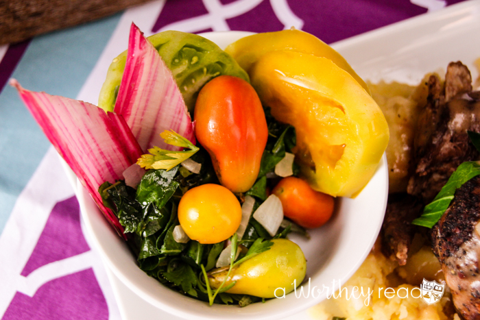 Perfect Easter Dinner: Lamb over Potatoes with Kale