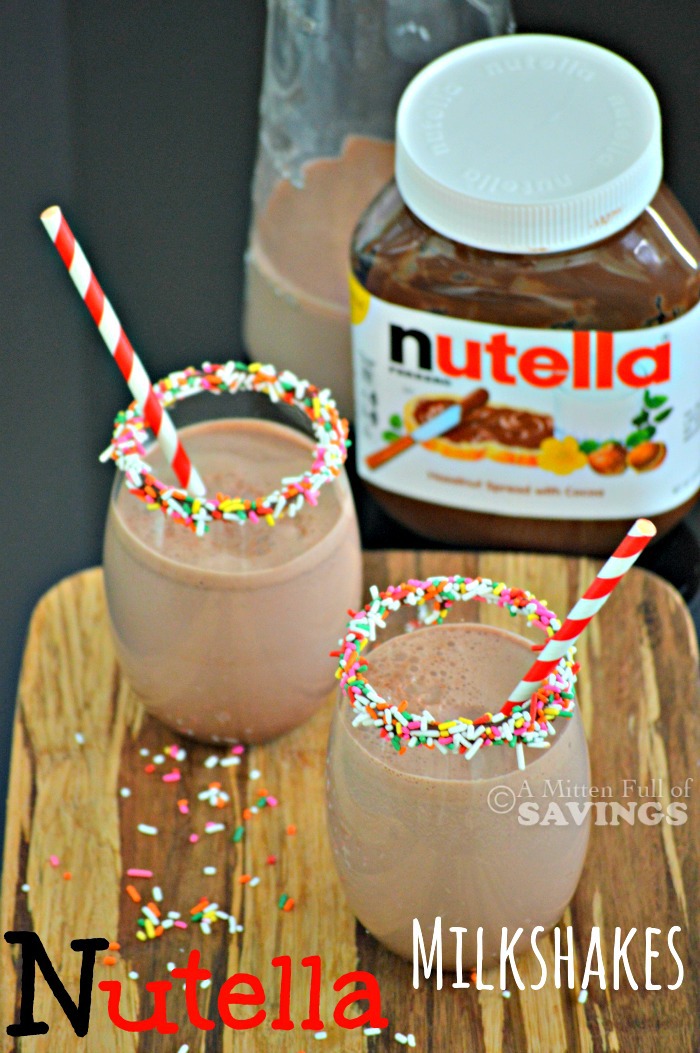 How To Make Milkshakes with Nutella is easier than you think. This combination of chocolate, hazelnut, and ice cream is the ideal sweet dessert drink!