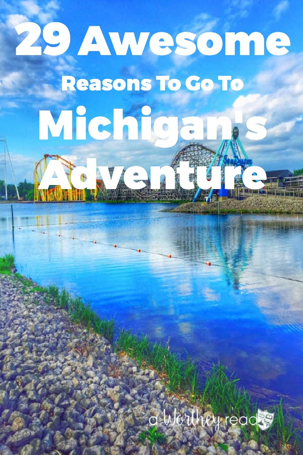 Looking for things to do in Michigan? Plan a road trip up to Michigan's Adventure- (best waterpark in Michigan) 29 Awesome Reasons To Go To Michigan's Adventure {& waterpark}