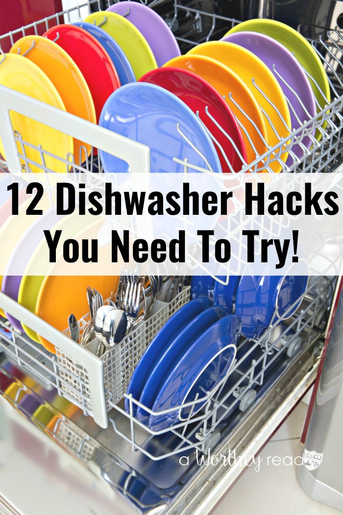 Hacks are life-savers. Here's a few ways you can use your dishwasher (besides washing dishes) to save you time and money! 12 Dishwasher Hacks You Need To Try!