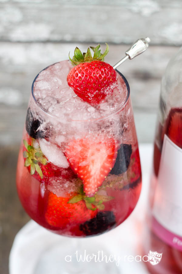 Pink Moscato & Rum Slush-17