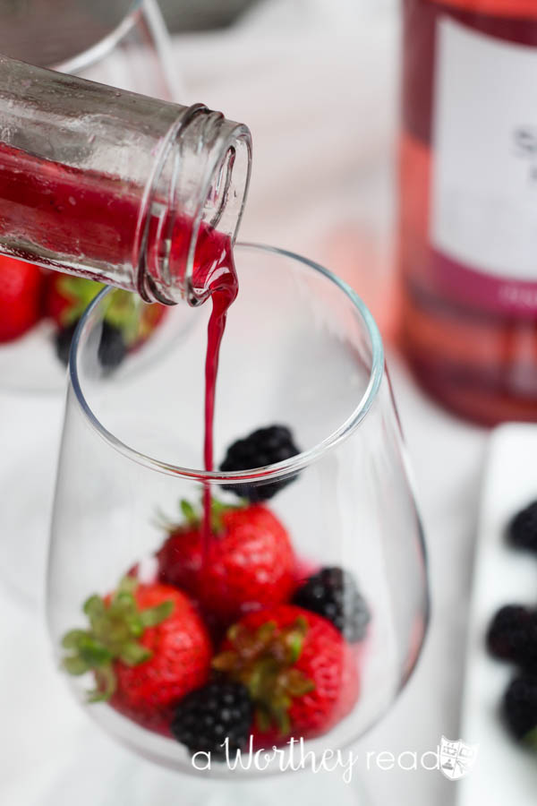 Pink Moscato & Rum Slush-9