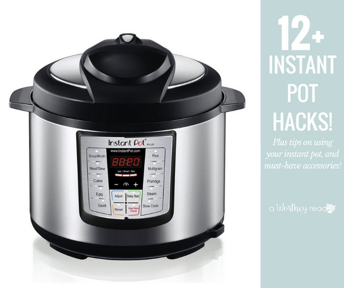 Having an Instant Pot is a great way to save time on preparing meals. A pressure cooker cuts meal prep in half, and is a necessity in today's household. Learn how to use your Instant Pot with our instant pot hacks. Plus, tips on getting started and must-have pressure cooker accessories.