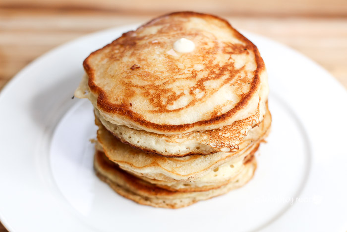 The Best Buttermilk + Cornmeal Pancakes