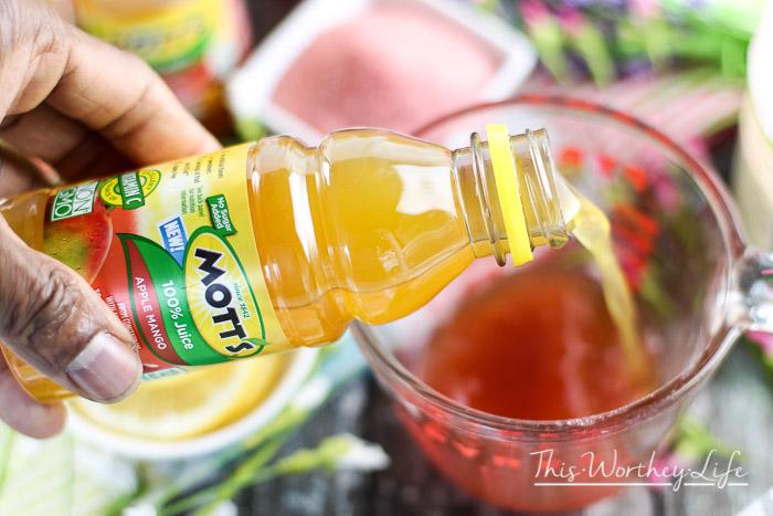 Mott's Apple Mango & Cherry Lemonade Icee Pops