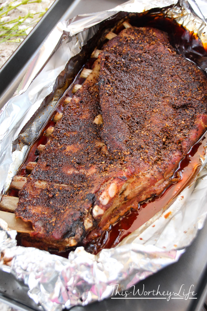 How to Grill Pork Ribs