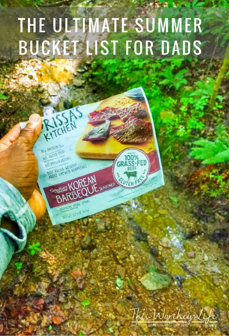 Dads, when's the last time you made a list of fun things to do over the summer? Use our printable to help you plan the ultimate summer bucket list for dads!