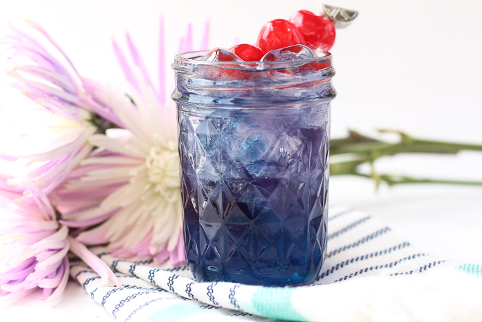 Blueberry Lemonade Mocktail