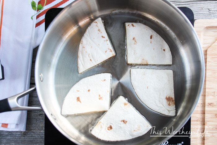 How to make homemade tortilla chips