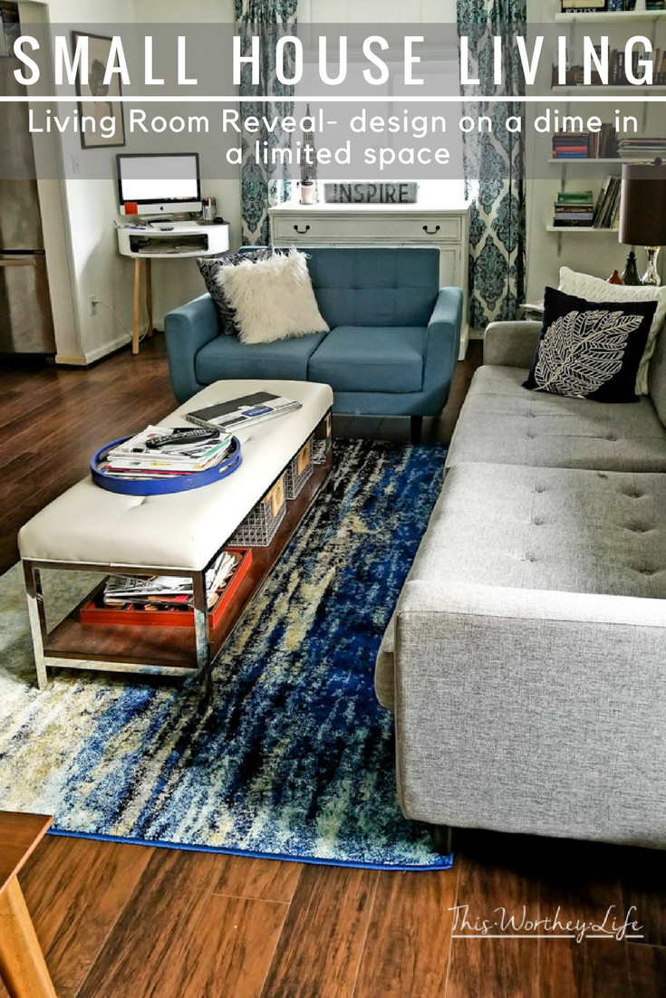 You don't need a huge space to design it well. I'm sharing tips on how we redesigned our living room in small space. Read our small house ideas for the living room and get inspired to makeover your small living room space!