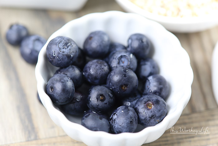 The Best Blueberry Waffles