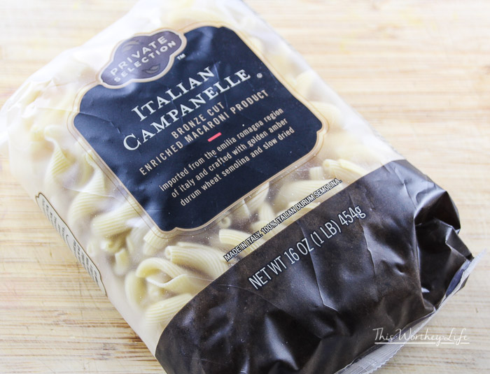 Campanelle Pasta + Sausage, Chicken & Spinach