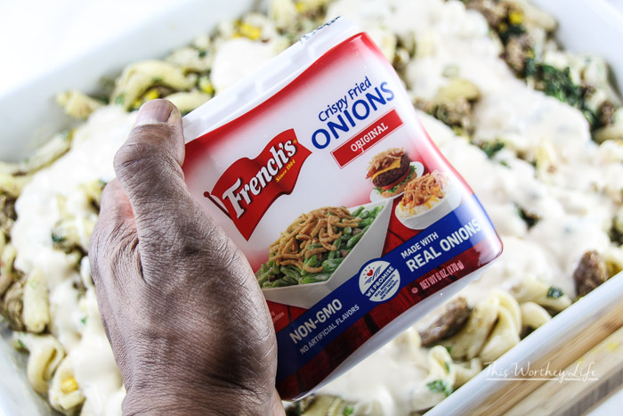 Campanelle Pasta + Sausage, Chicken & Spinach