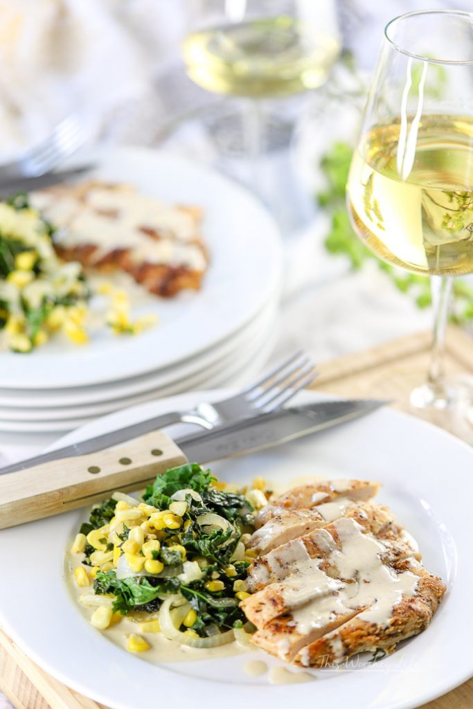 chicken pan sauce cream