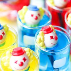 clown jello shots for halloween