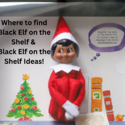 black elf on the shelf ideas