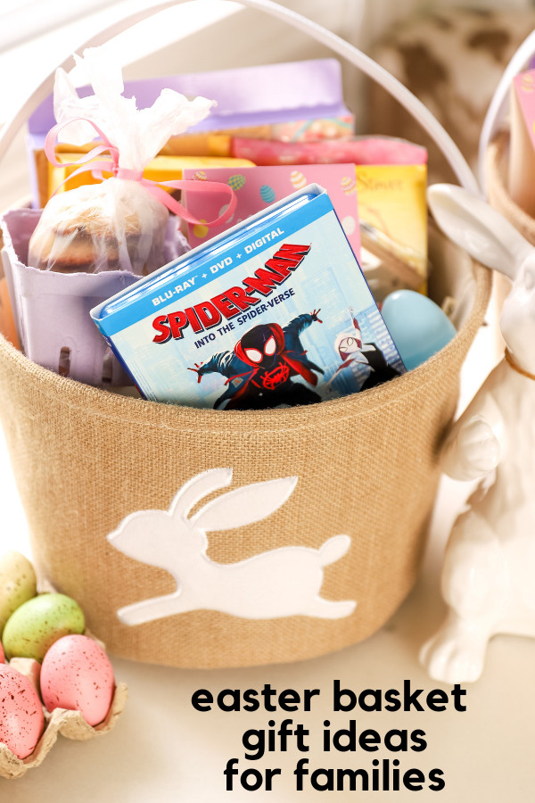 Celebrate Easter together as a family. We're sharing Easter gift ideas for families, as well as Easter basket gift ideas for teens.&nbsp;Plus, SPIDER-MAN: INTO THE SPIDER-VERSE movie is now available on Digital, Blu-ray, DVD, and 4K Ultra HD. 