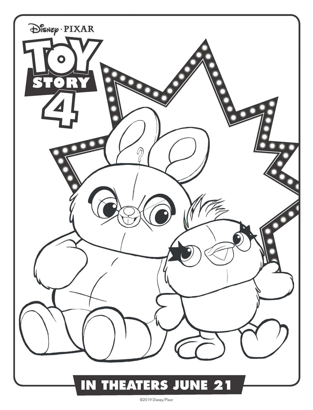 Toy Story FREE printable coloring sheets
