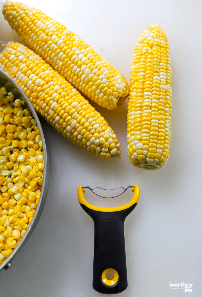 fresh corn on the cob