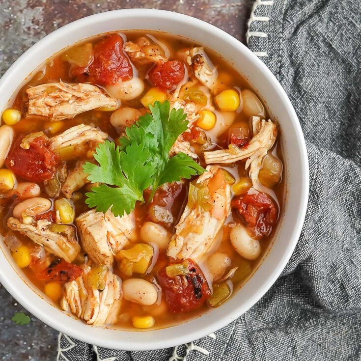 Image for Easy Slow Cooker Chicken Chili