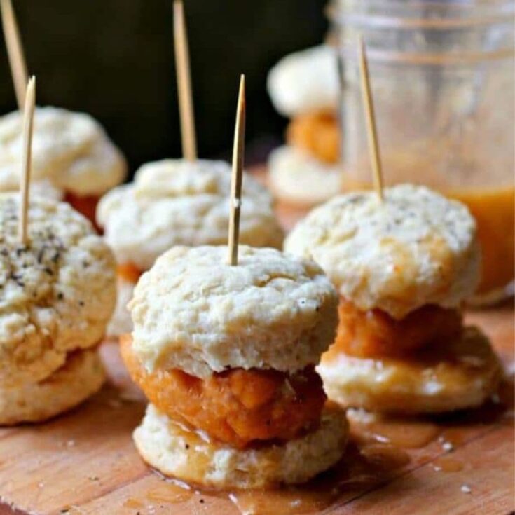Image for Honey Butter Chicken Biscuits: Spicy Southern Style