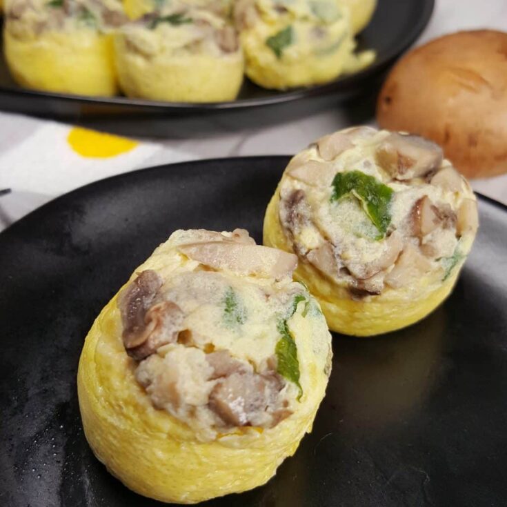 Image for Pressure Cooker Mini Mushroom Quiche - Low Carb, Keto, GF