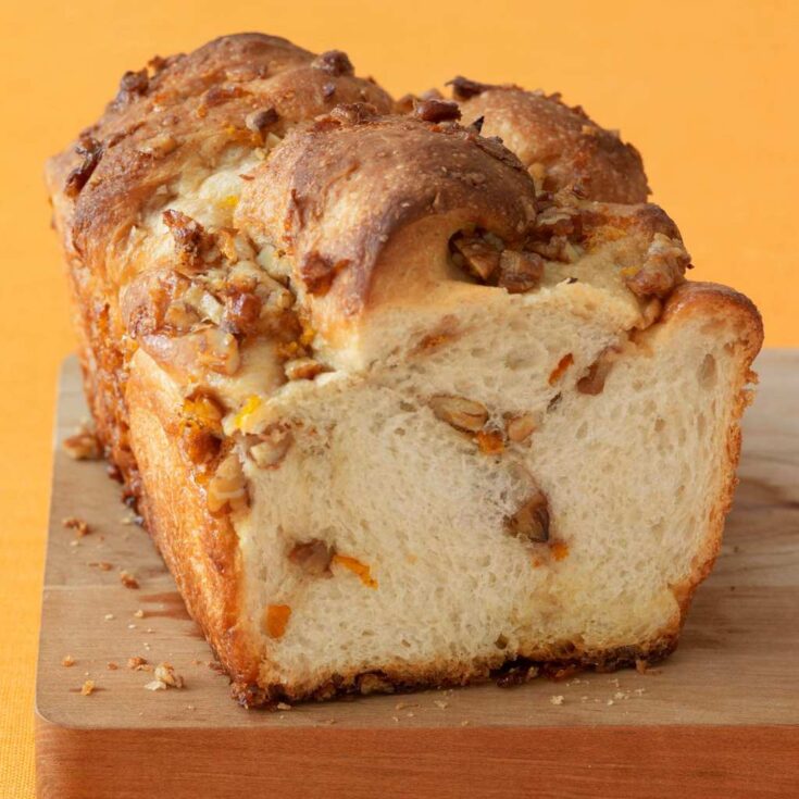 Image for Orange Nut Swirled Bread With Frozen Dough