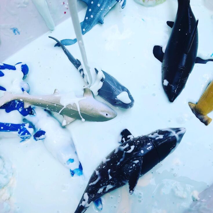 Image for Make Ocean Oobleck for Shark Week!