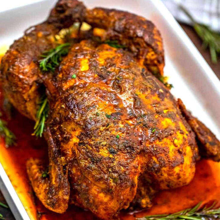 Image for Garlic Herb Butter Roasted Chicken