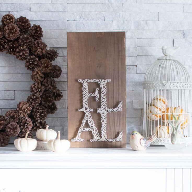 Image for Easy DIY Fall String Art Tutorial