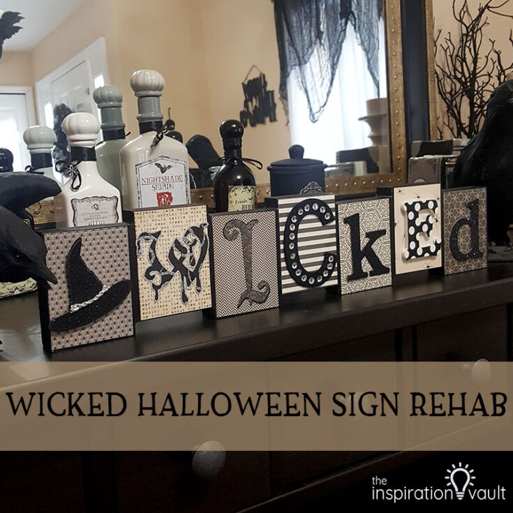 Image for Wicked Halloween Sign Rehab