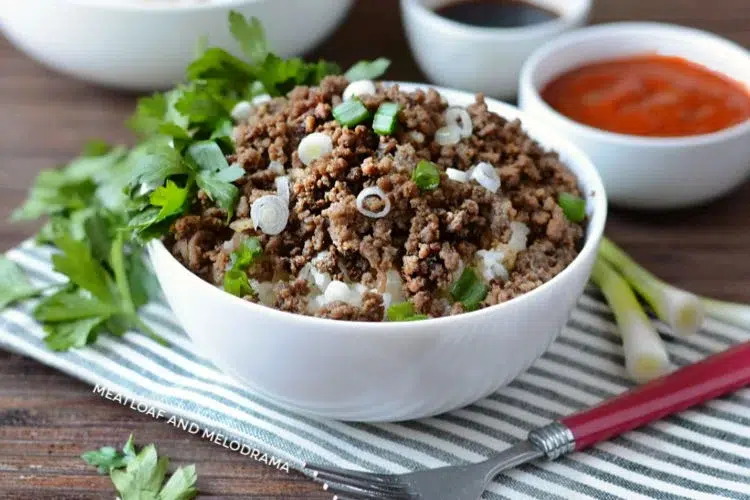 Korean Ground Beef