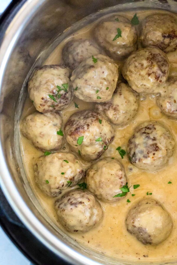 Instant Pot Swedish Meatballs