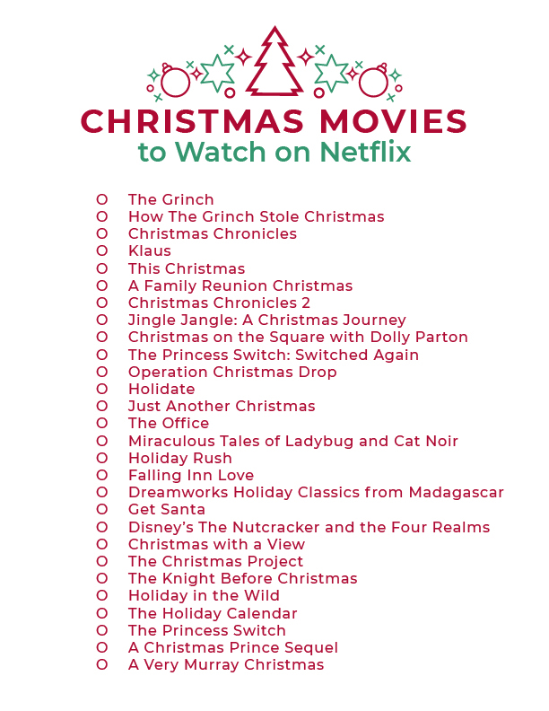 Christmas Movies on Netflix in 2020&nbsp;