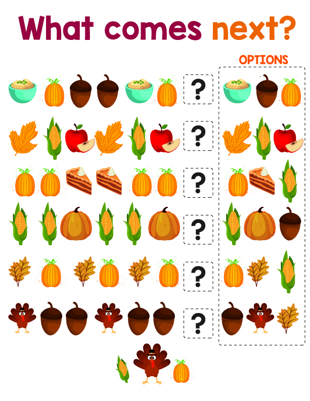 What comes next printable