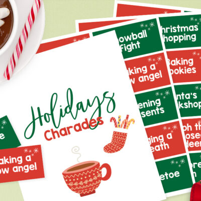 Christmas Charades Printable