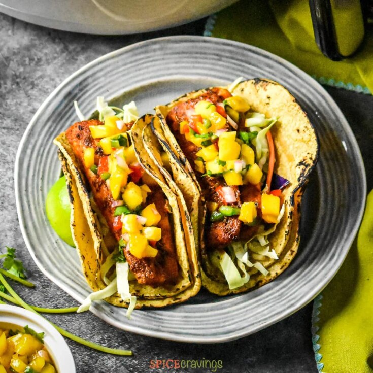 Image for Blackened Fish Tacos in Air Fryer