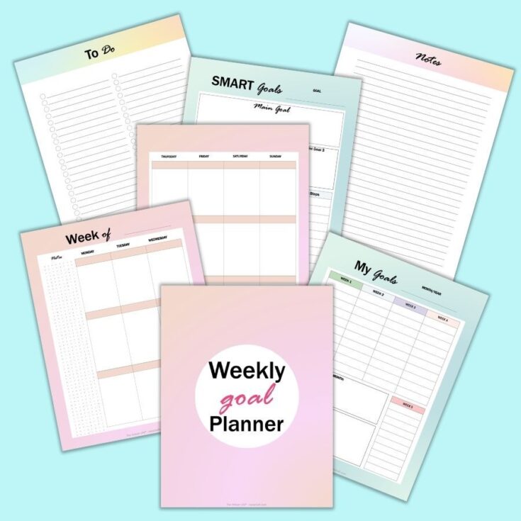Image for Weekly Goals Planner