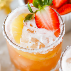 Shrub Cocktail With Tequila + Pineapple