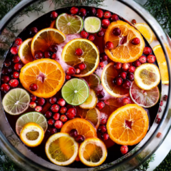 sprite with cranberry drink
