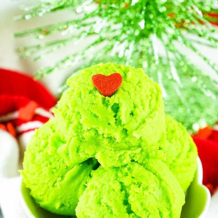 Image for Grinch Edible Sugar Cookie Dough