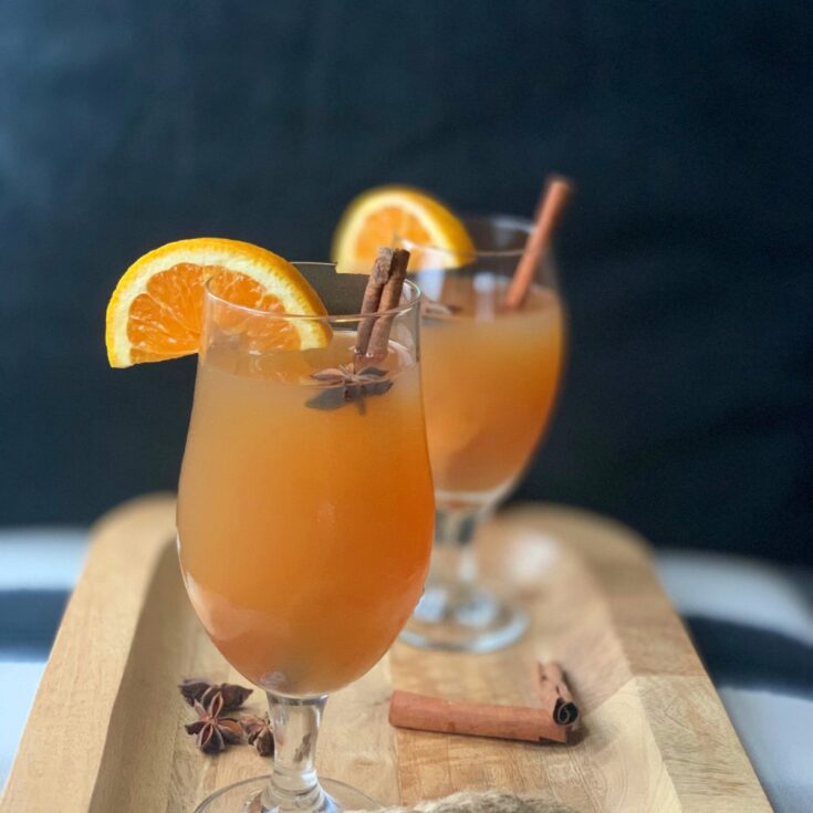 Image for Lazy Hot Spiked Apple Cider Recipe