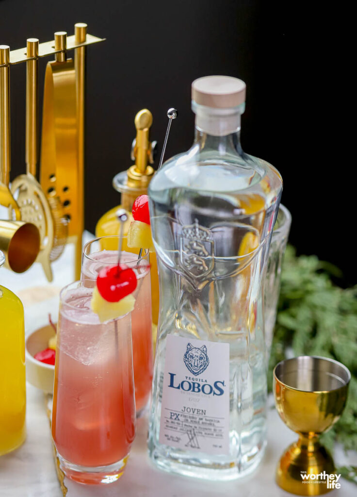 pink bubbly punch idea