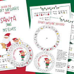 Secret Santa Message - Free Decoder Ideas