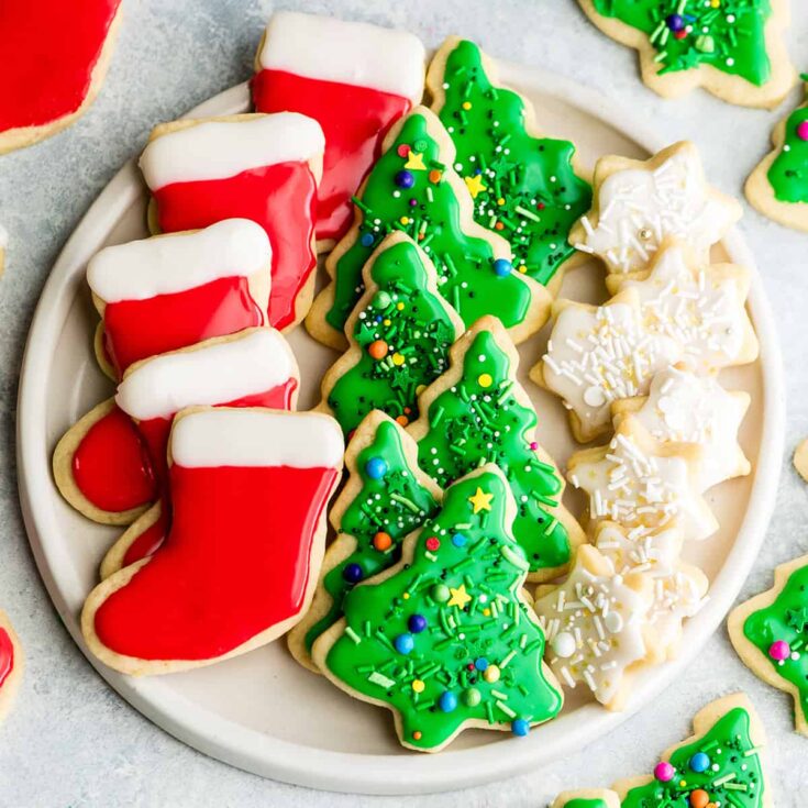 Image for Best Cut Out Sugar Cookie Recipe with Frosting