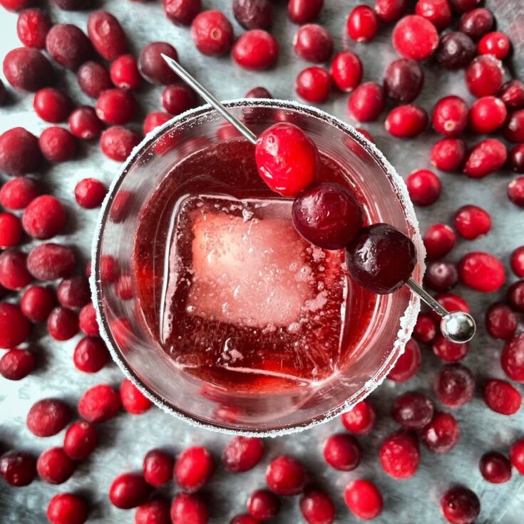 Image for Cranberry Negroni: A Gin and Cranberry Juice Cocktail